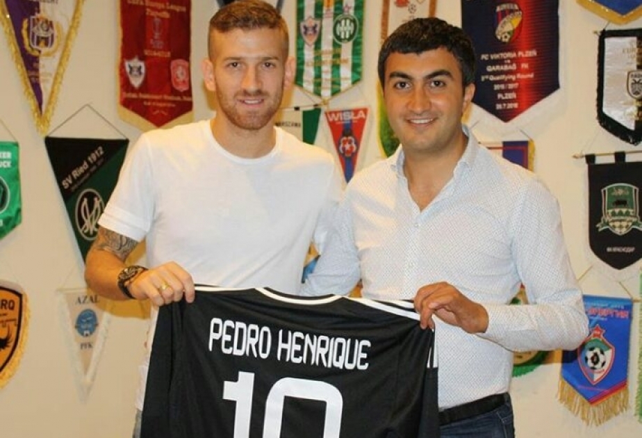 “Qarabağ”ın yeni transferi Pedro Enriko Bakıdadır