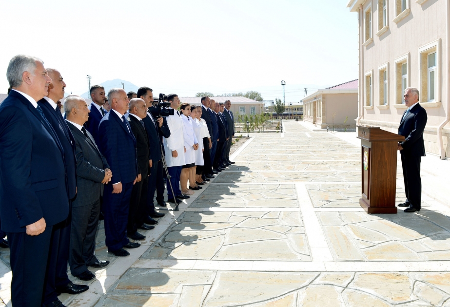 Ekologiya və Təbii Sərvətlər Nazirliyinin Geoloji Axtarış və Kəşfiyyat İdarəsi üçün yeni kompleks istifadəyə verilib