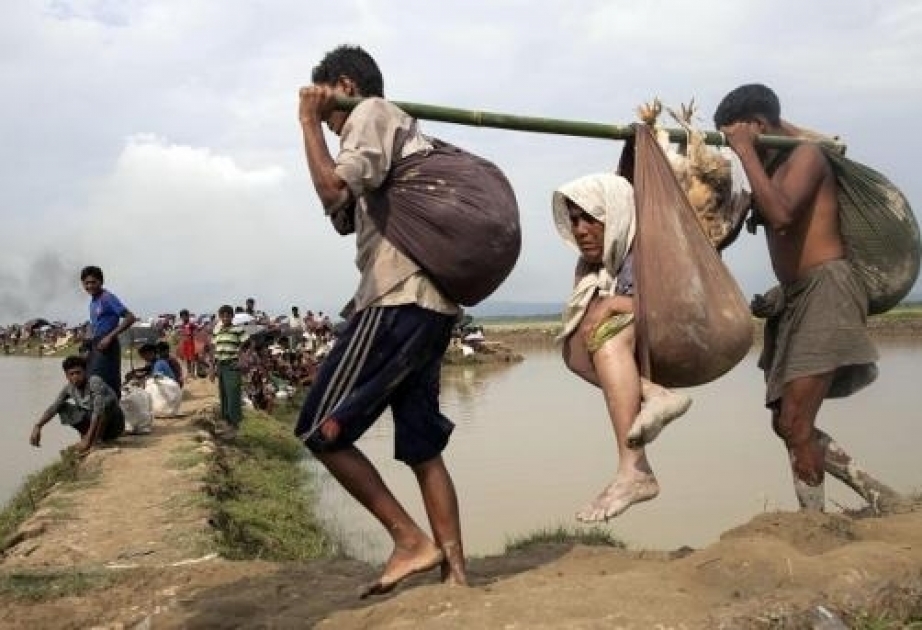 Tausende Arakan-Muslime auf Flucht zur Grenze nach Bangladesch