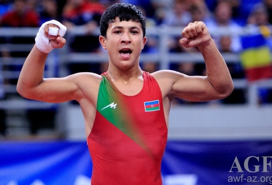 阿塞拜疆摔跤运动员获世锦赛银牌