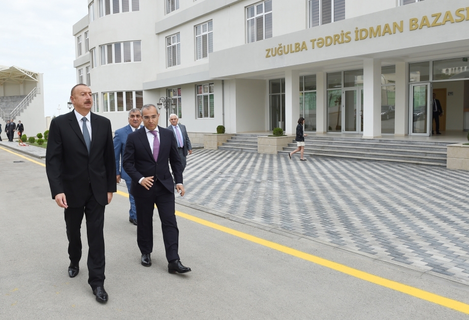 Prezident İlham Əliyev “Təhsil” Respublika İdman Mərkəzinin Zuğulba tədris idman bazasının açılışında iştirak edib YENİLƏNİB VİDEO