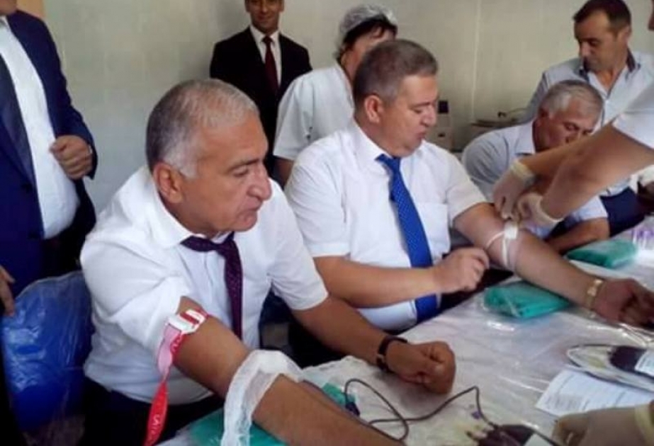 Lerikdə qanvermə aksiyası keçirilib