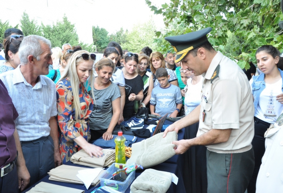 Cəmşid Naxçıvanski adına Hərbi Liseydə valideynlərlə görüş keçirilib