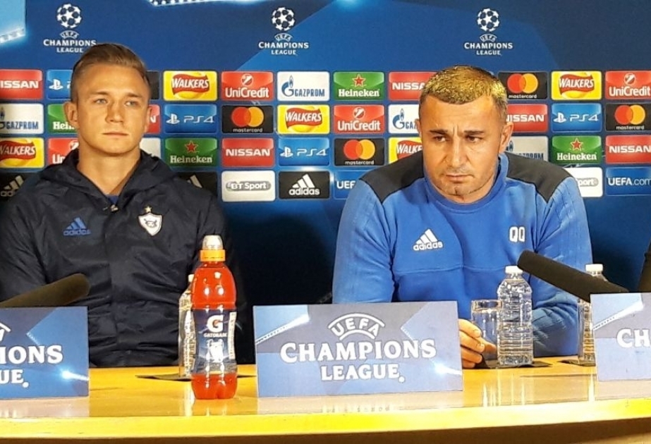 Qarabag 'not scared' to face Chelsea - manager Gurban Gurbanov