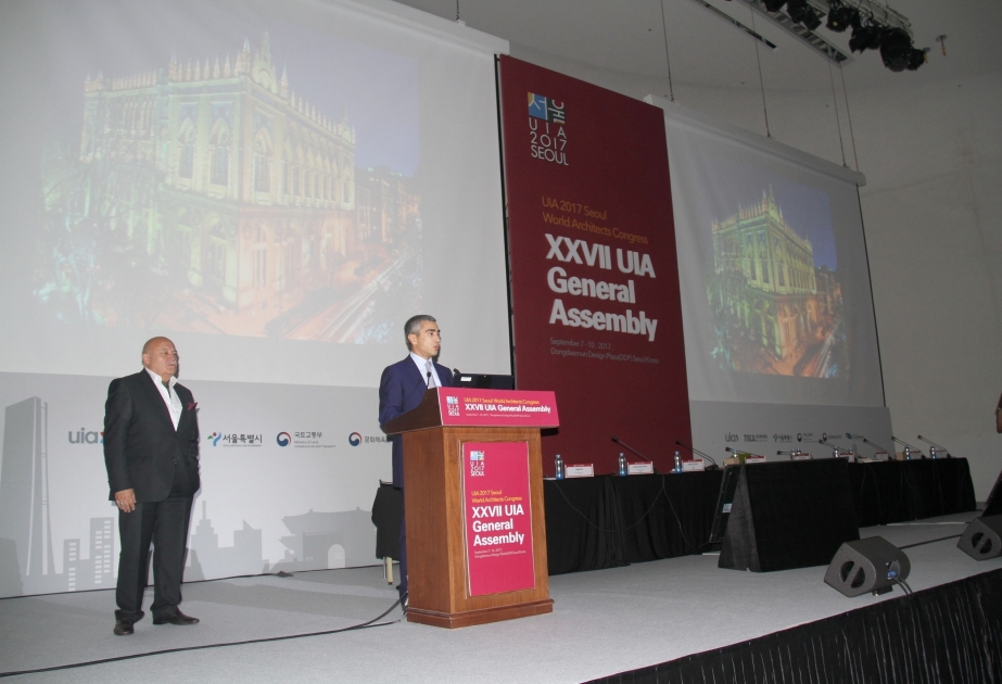 L’Azerbaïdjan a été représenté au congrès de l’Union internationale des architectes