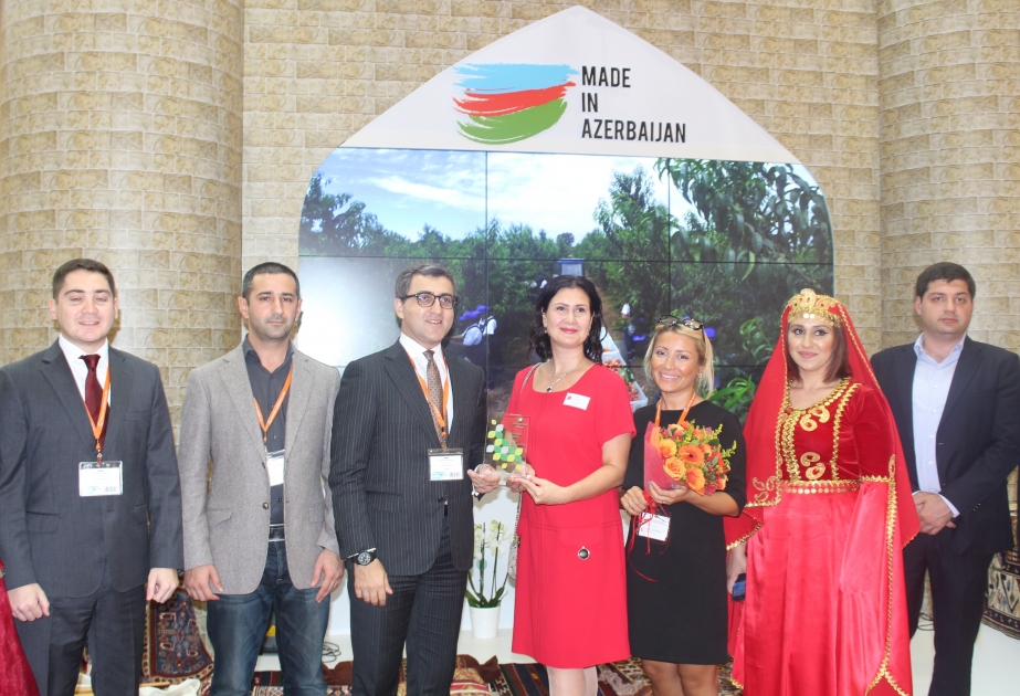 Salon de l'industrie alimentaire de Moscou : l’Azerbaïdjan récompensé du prix «Le meilleur début»