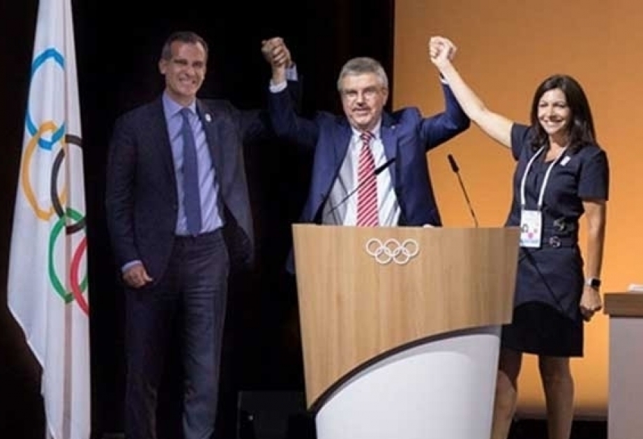 Paris və Los-Anceles müvafiq olaraq 2024 və 2028-ci illərin Olimpiya Oyunlarına ev sahibliyi edəcək