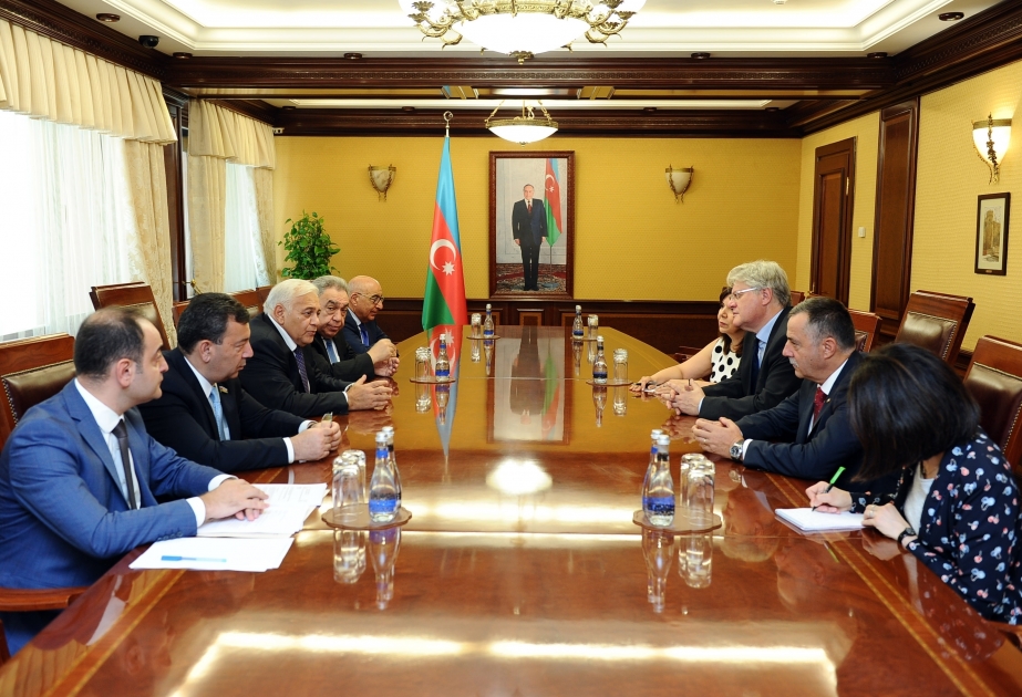 Le président du parlement azerbaïdjanais rencontre des co-rapporteurs de la Commission de suivi de l’APCE