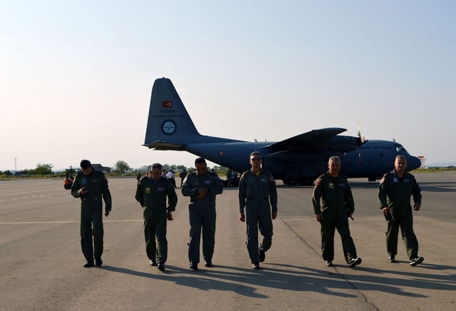 Representatives of Turkish Air Force arrive in Azerbaijan