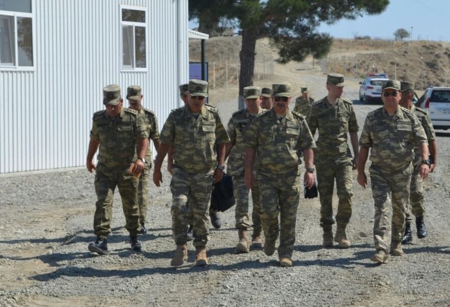 Hava Hücumundan Müdafiə qoşunları bölmələrinin birində növbəti yaşayış kompleksi istifadəyə verilib
