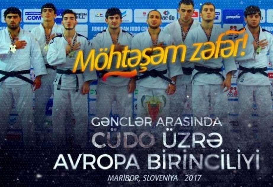 Azerbaijani judo fighters crowned European champion in team event