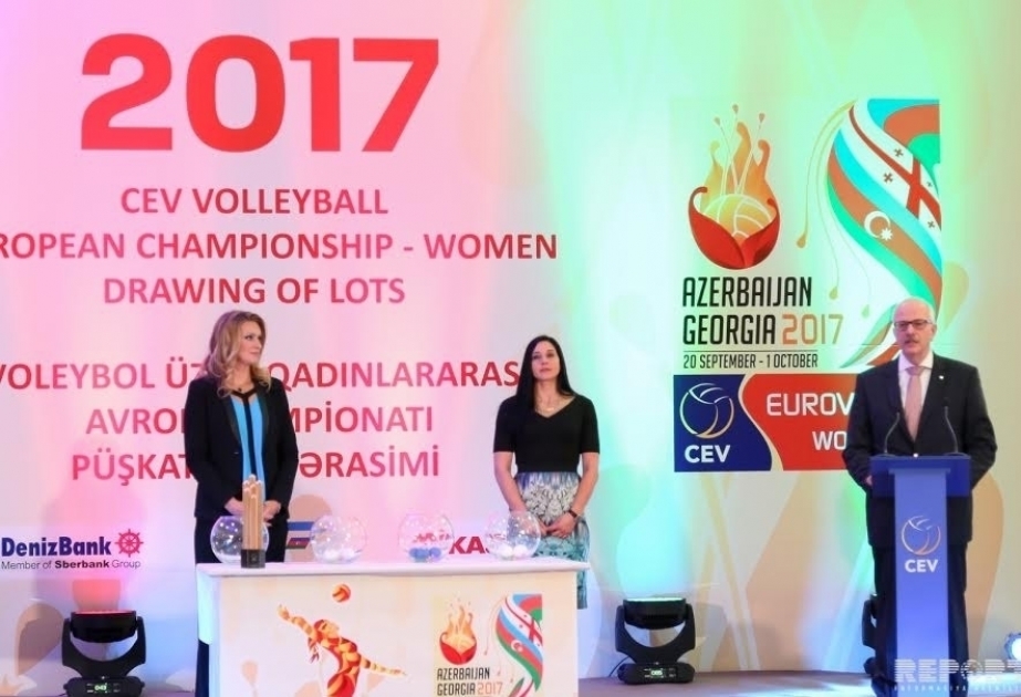 Qadınlar arasında voleybol üzrə Avropa Çempionatının iştirakçılarının heyəti və çempionatın cədvəli müəyyən olunub