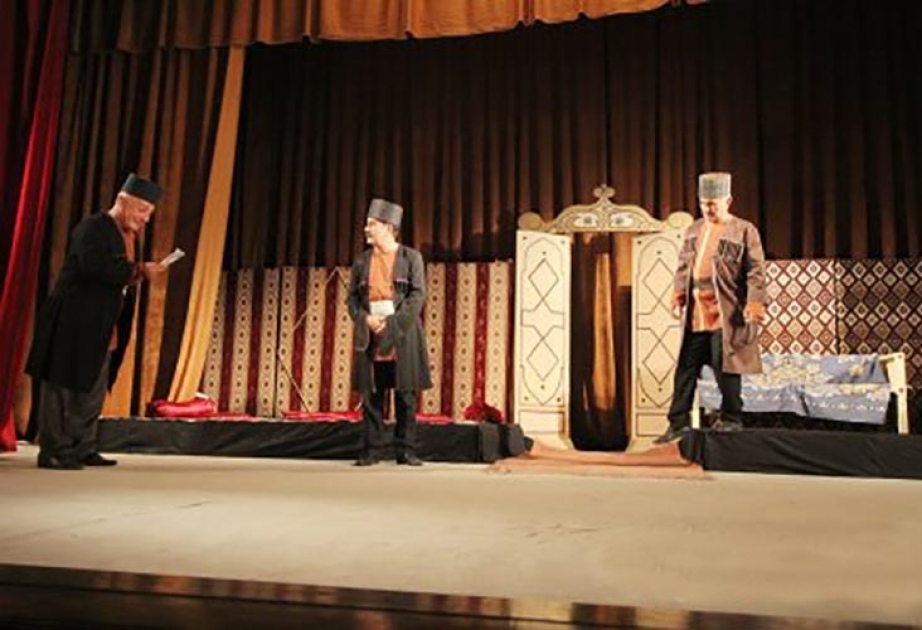 Qazax Dram Teatrı mövsümü “Bəxtsiz cavan” tamaşası ilə açıb