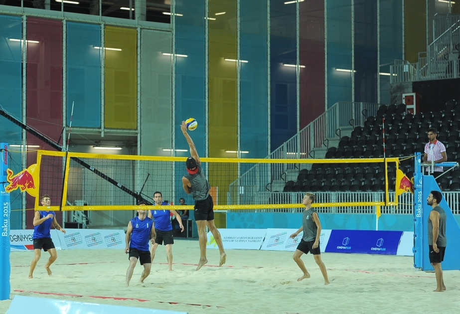 Çimərlik voleybolu üzrə “Ulduzlu çempionat” yarışı keçirilir