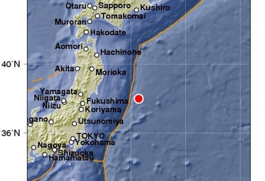 日本东岸海域发生6.1级地震