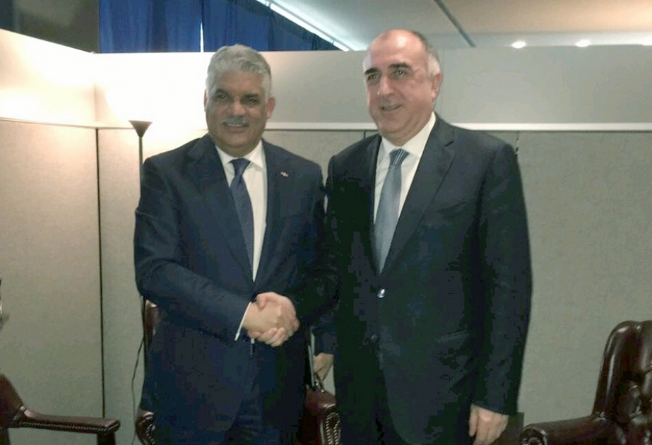 Elmar Mammadyarov a tenu des entretiens bilatéraux en marge de la 72e session de l’Assemblée générale de l’ONU