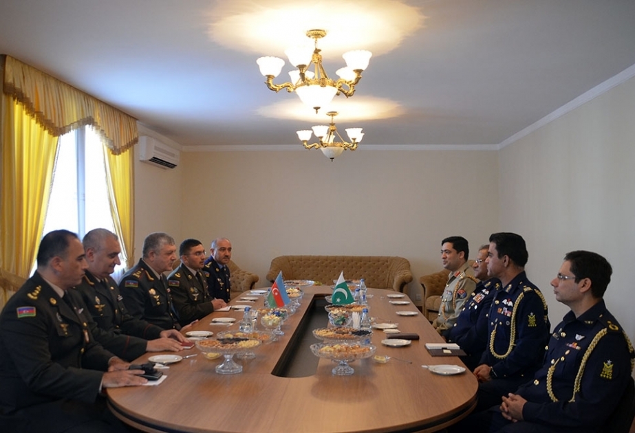 Pakistan Air Force delegation visits Azerbaijan Armed Forces Military Academy