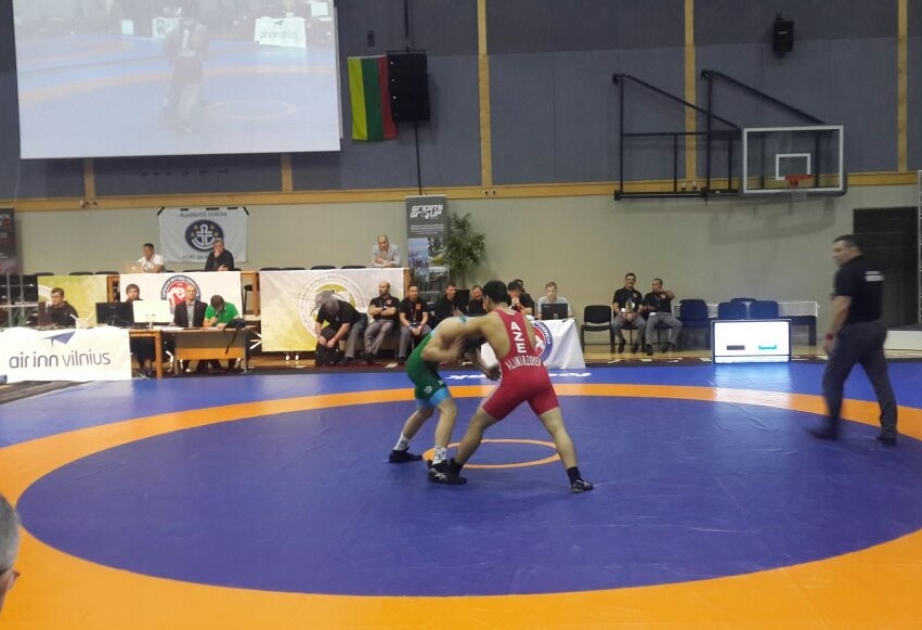 Hərbçilərin güləş üzrə dünya çempionatının üçüncü günü Azərbaycan bir medal qazanıb