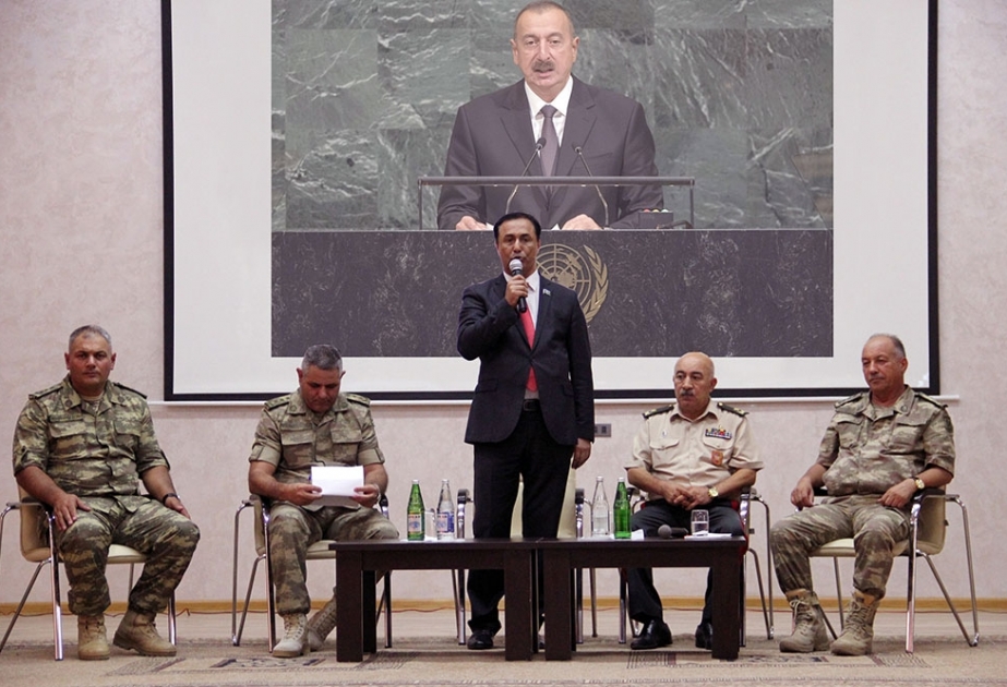 Azərbaycan Prezidentinin BMT tribunasından qətiyyətli çıxışı Silahlı Qüvvələrin şəxsi heyətinin ruh yüksəkliyini artırıb