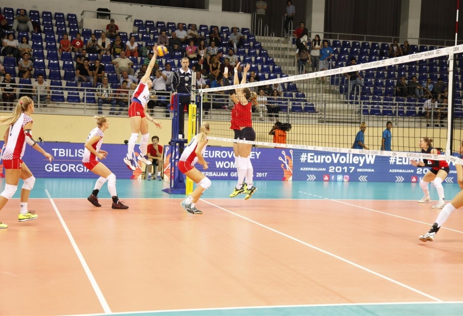 Belarus voleybolçuları əzmkar oyun nümayiş etdirərək Xorvatiya komandasına qalib gəliblər