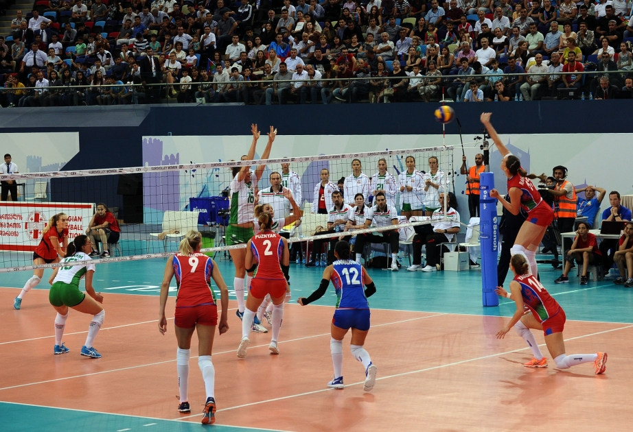 Qadınlar arasında voleybol üzrə Avropa çempionatına start verilib