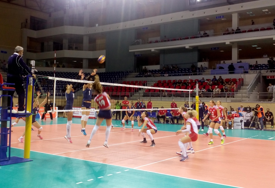 Gürcüstan voleybolçuları Avropa çempionatında ikinci oyunda da məğlub olublar