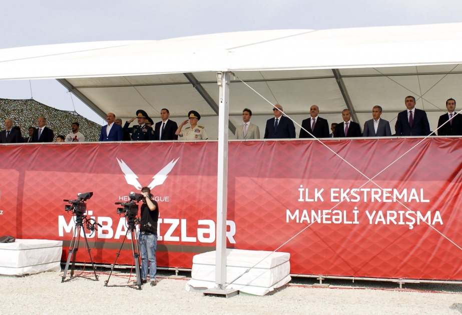 Bakıda ilk dəfə beynəlxalq səviyyəli ekstremal idman turniri - “Mübarizlər” yarışı keçirilib