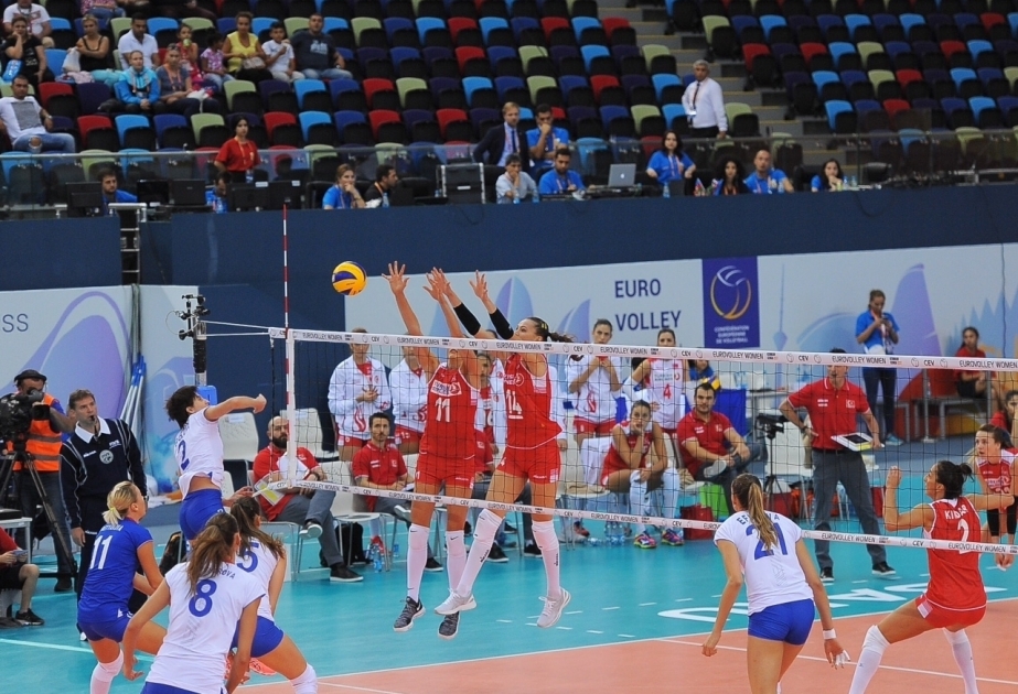 Voleybol üzrə Avropa çempionatı: Rusiya-Türkiyə - 3:1 YENİLƏNİB