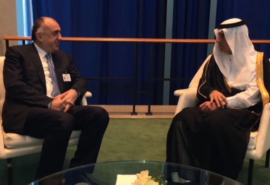 وزير الخارجية يلتقي بنظيره السعودي