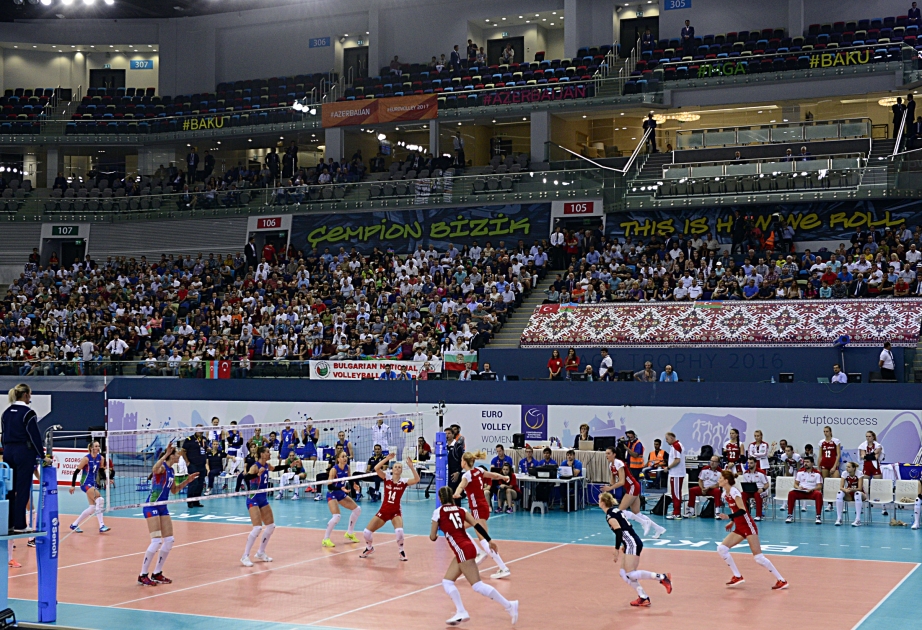 Azərbaycanın qadın voleybolçuları polşalı rəqiblərinə 3:0 hesabı ilə qalib gəliblər YENİLƏNİB