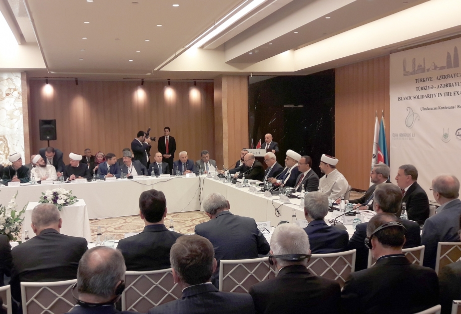 Istanbul: Internationale Konferenz "Islamische Solidarität im Vorbild von türkisch-aserbaidschanischer Freundschaft"