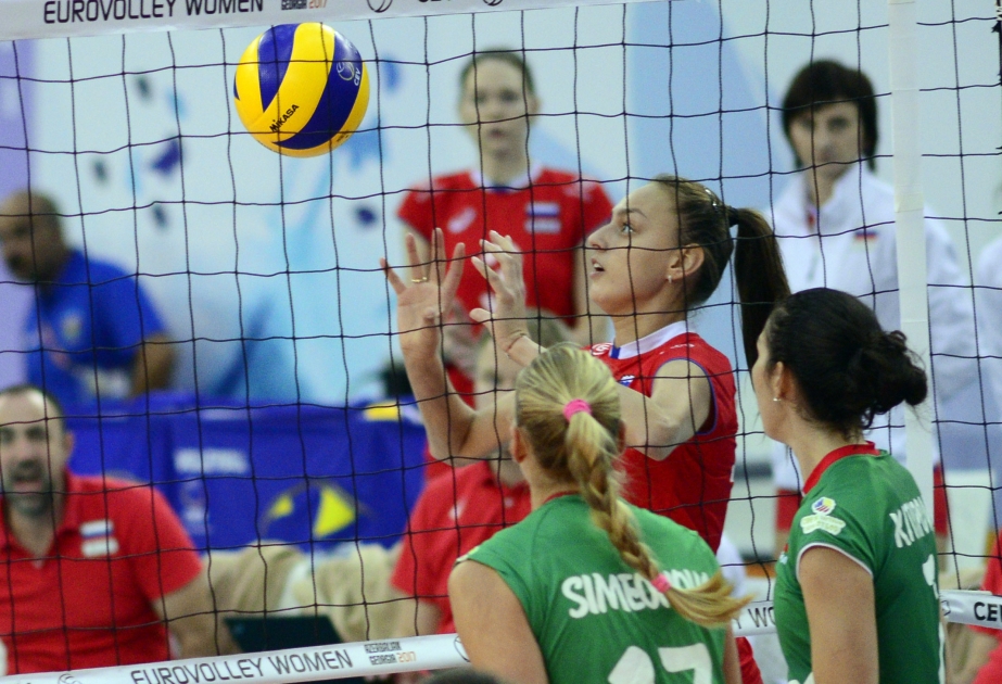 Rusiyanın və Bolqarıstanın qadın voleybolçuları dörddəbir finala vəsiqə uğrunda mübarizə aparırlar