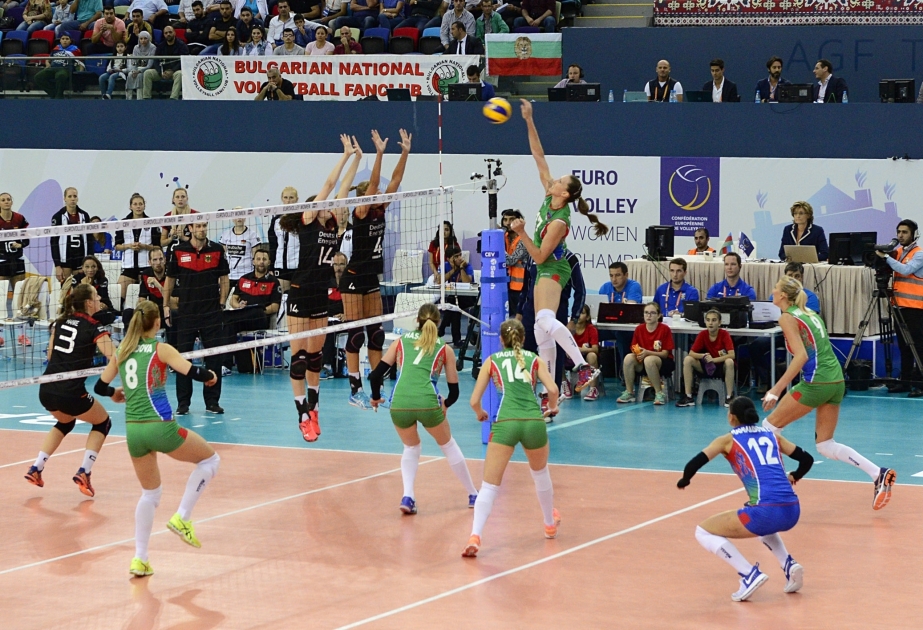 Azerbaijan beat Germany to progress straight to EuroVolley quarterfinals