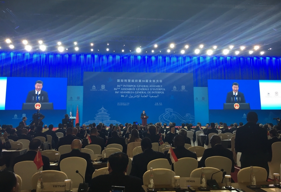 Une délégation azerbaïdjanaise participe à la session de l’Assemblée générale d’Interpol