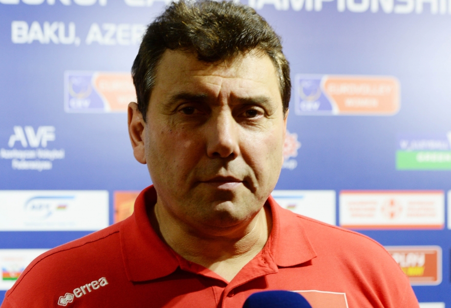 Belarus yığmasının baş məşqçisi: Finalda Azərbaycan voleybolçuları ilə görüşməkdən şad olacağıq