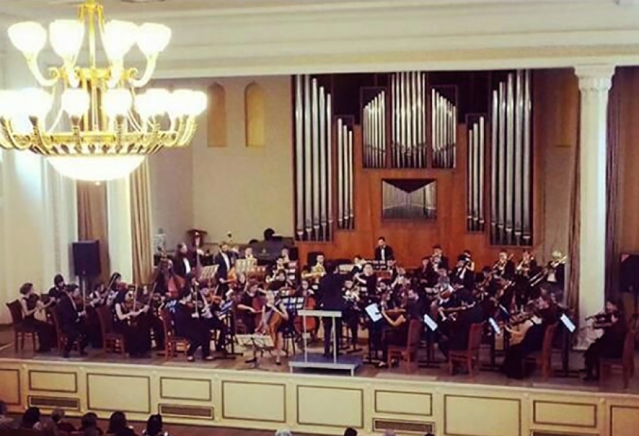Almaniya orkestri Bakı Musiqi Akademiyasında çıxış edib