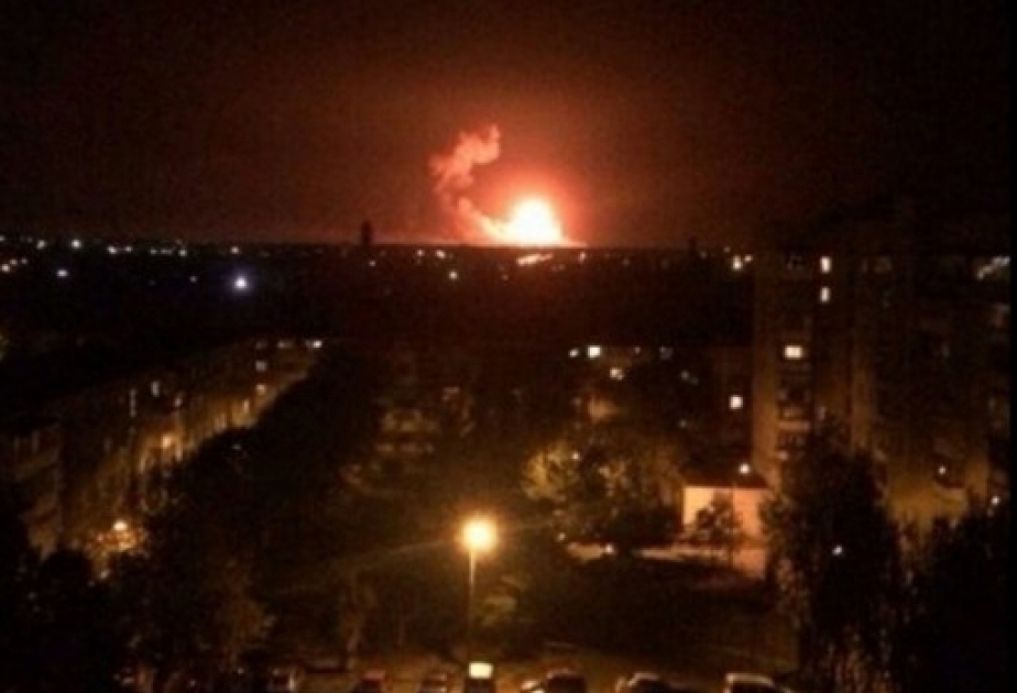 Explosion im größten Munitionslager der Ukraine