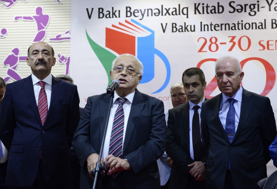 Bakıda V Beynəlxalq Kitab Sərgi-Yarmarkasının açılışı olub VİDEO