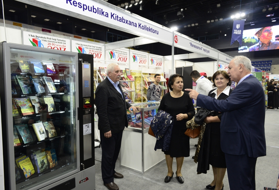 “Avtomat kitab köşkü”nün təqdimatı olub