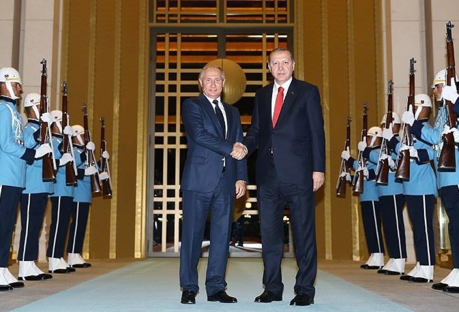 Putin arrives in Ankara to meet with President Erdogan