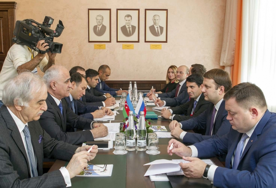 阿塞拜疆与俄罗斯两国经济部长会晤