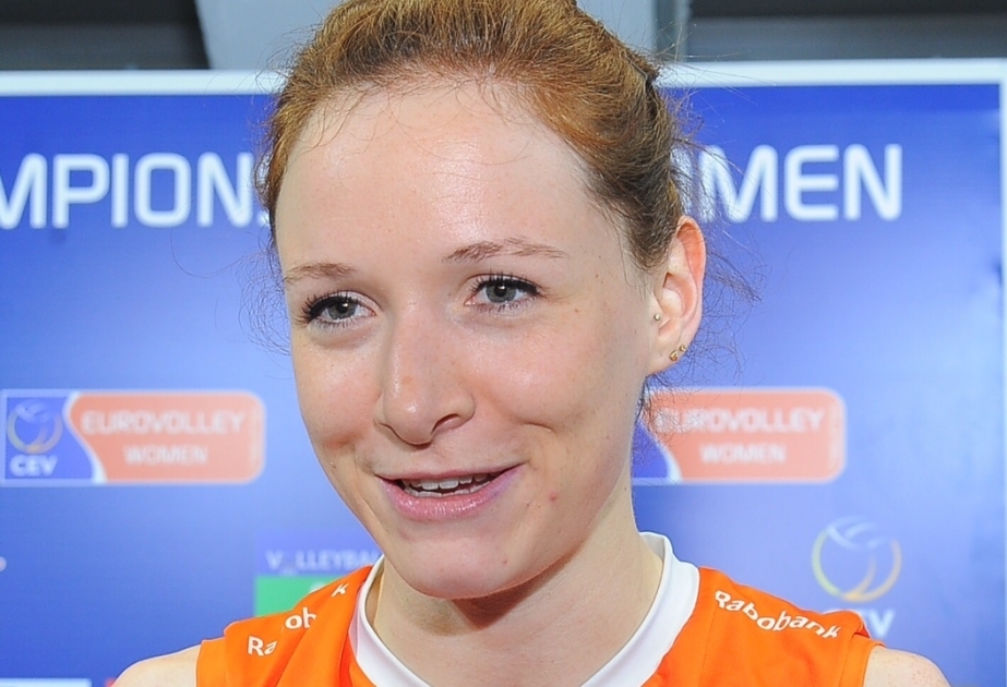 Niderland yığmasının voleybolçusu: Biz Azərbaycan-Almaniya matçını izləyəcəyik