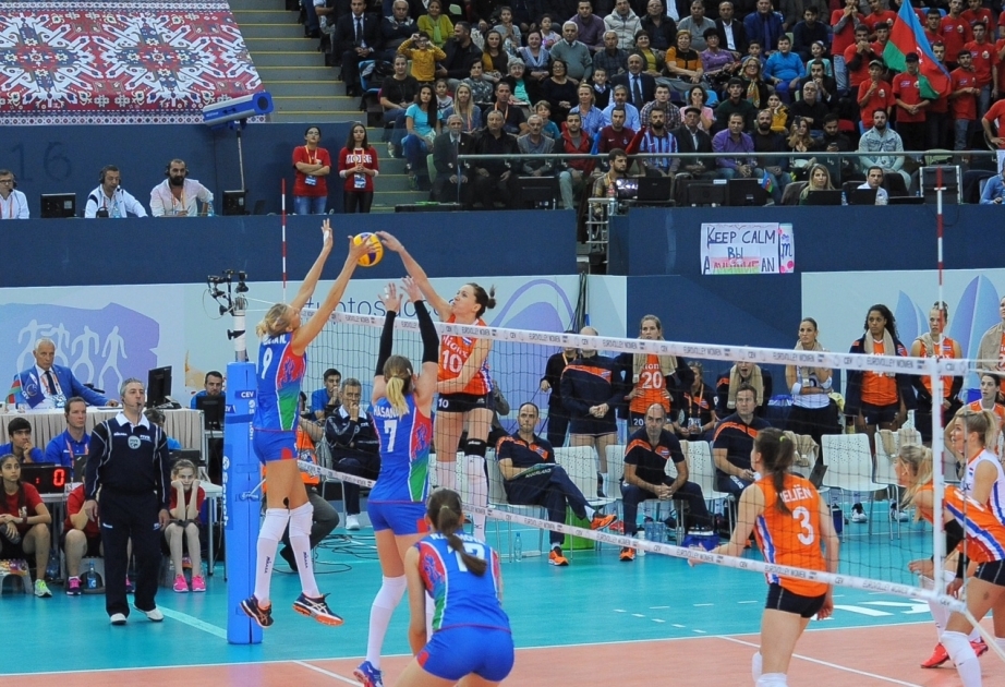 Volley-ball : l’Azerbaïdjan affronte les Pays-Bas en demi-finale