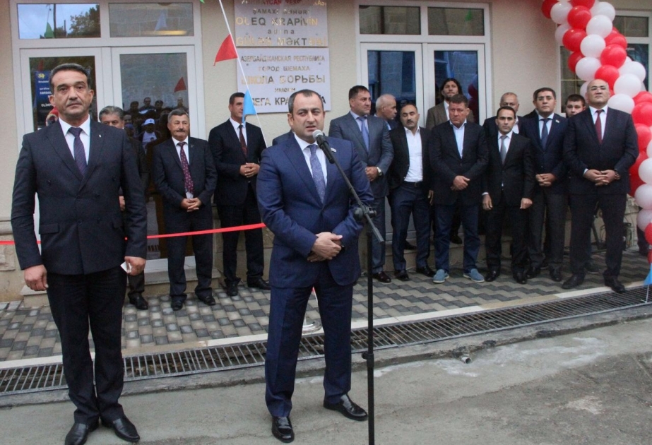 Şamaxıda Oleq Krapivinin adını daşıyan “Şirvan” güləş klubunun açılış olub