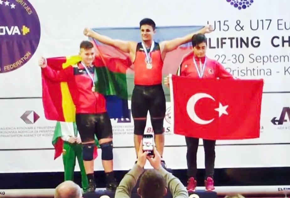 Azərbaycanın yeniyetmə ağır atletlərindən ibarət komanda Avropanın ən yaxşısı seçilib