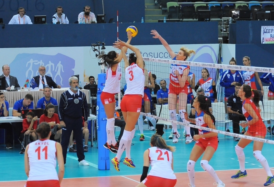 Serbia rout Turkey to challenge Netherlands in battle for EuroVolley gold