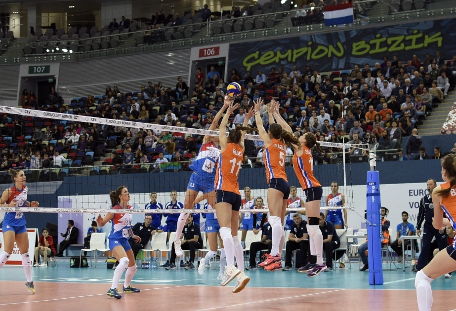 Qadın voleybolçular arasında Avropa çempionatına yekun vurulub YENİLƏNİB