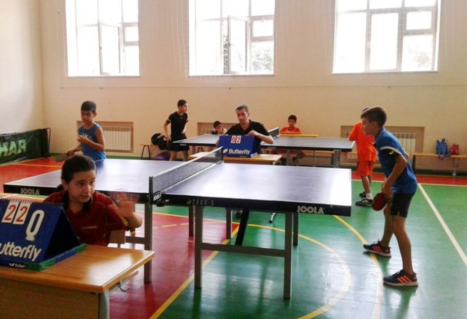 Stolüstü tennis üzrə Bakı şəhər birinciliyi keçirilib