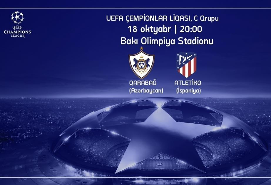 Les billets du match Qarabag-Atlético Madrid mis en vente