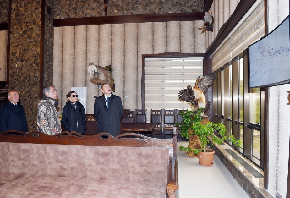 President Ilham Aliyev viewed Safari Park Shamakhi VIDEO